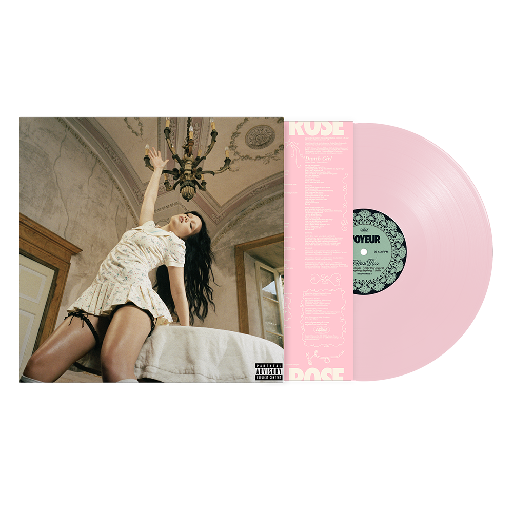 voyeur opaque pink vinyl - store exclusive + i feel like a voyeur tee